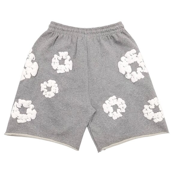 Denim Tears The Cotton Wreath Shorts Grey - Picture 2 of 3